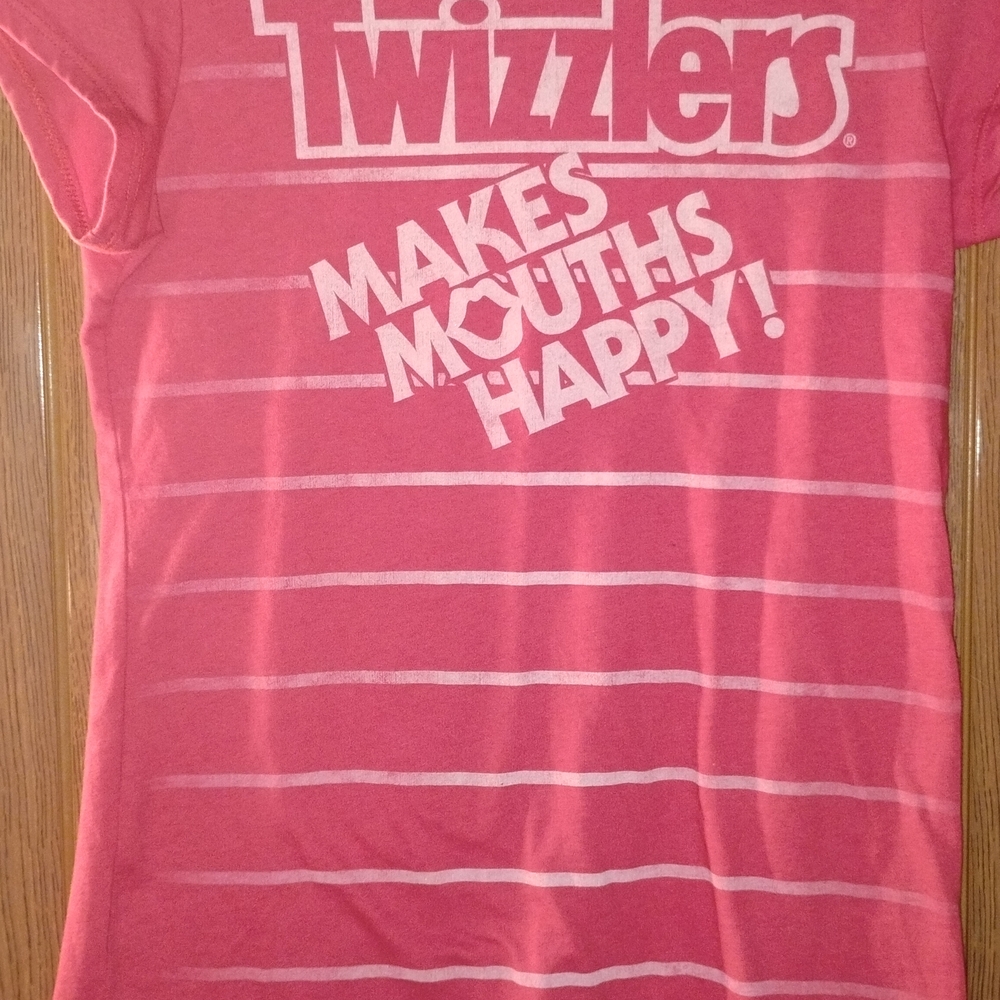 Mighty Fine Twizzlers Pink Graphic Tee